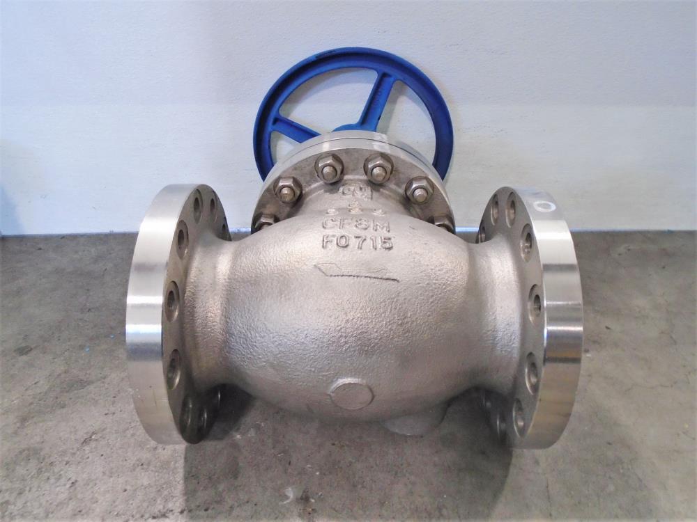 TY 6" 300# CF8M Globe Valve 202RF0912